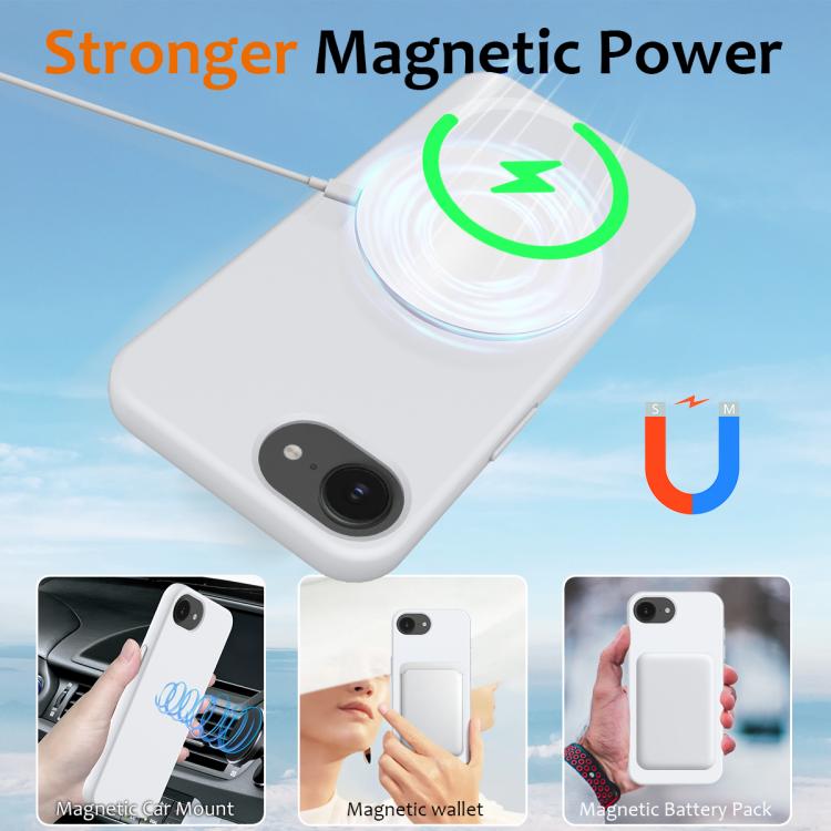Shockproof Silicone Magsafe Phone Case, For iPhone 17 Pro, For iPhone 17