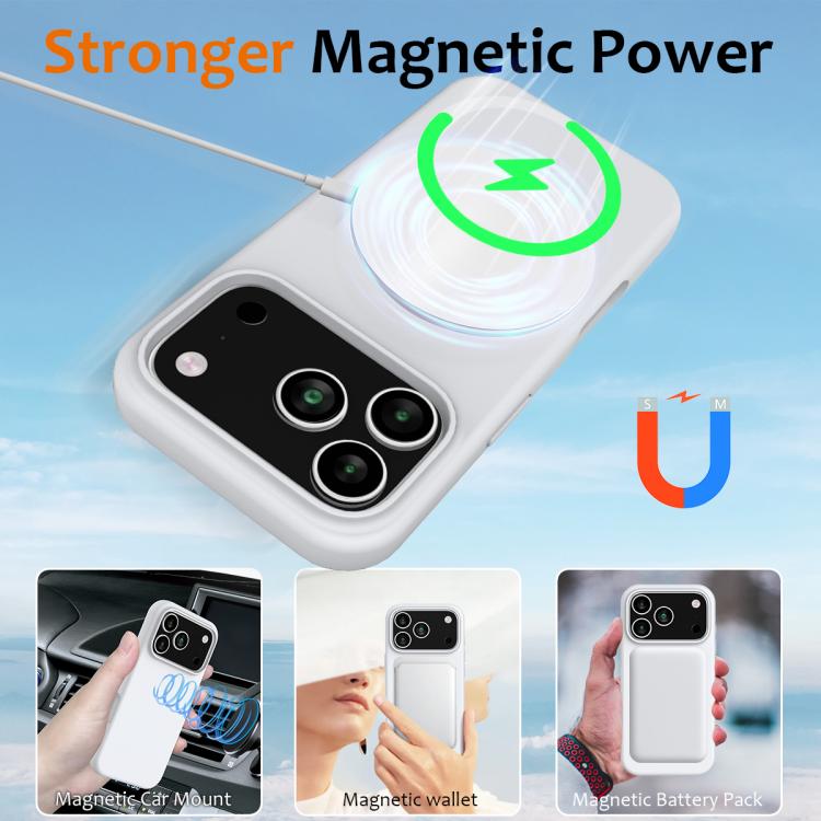 Shockproof Silicone Magsafe Phone Case, For iPhone 17e / 16e, For iPhone 17 Pro Max