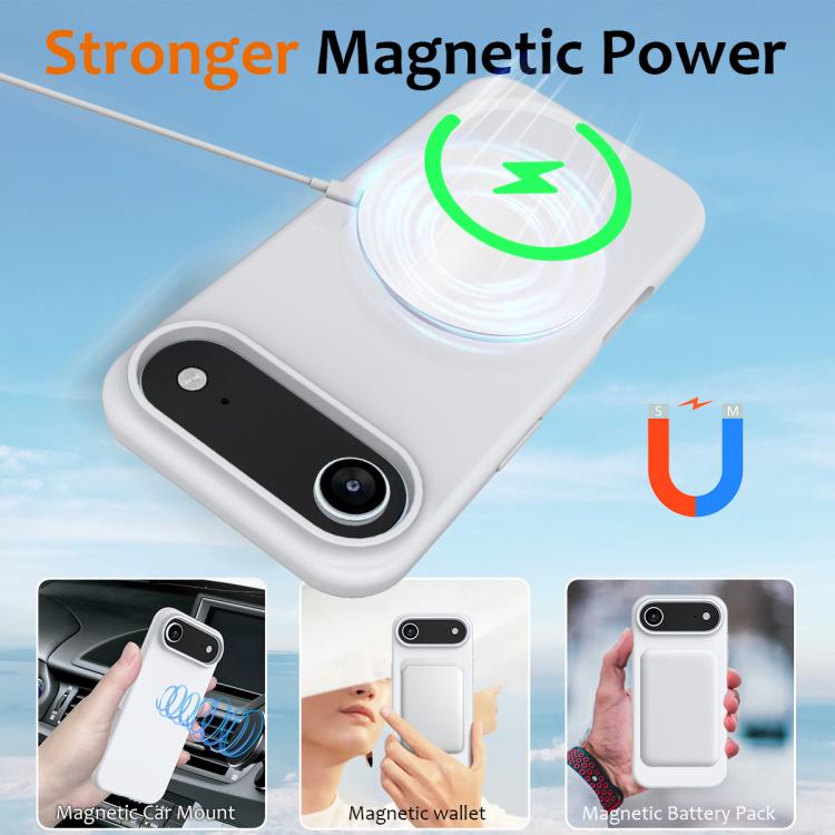 Shockproof Silicone Magsafe Phone Case, For iPhone Air, For iPhone 16 Pro Max