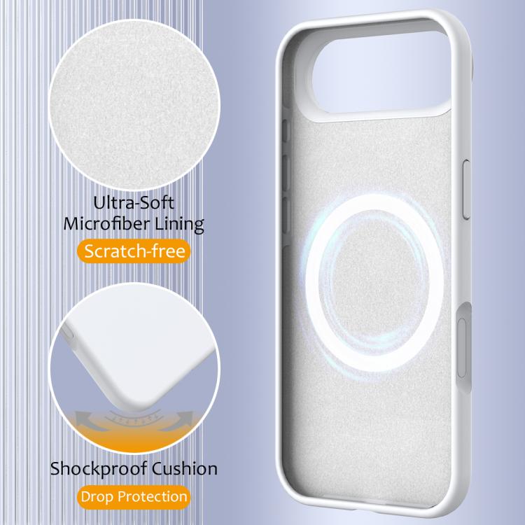 Shockproof Silicone Magsafe Phone Case, For iPhone Air, For iPhone 16 Pro Max