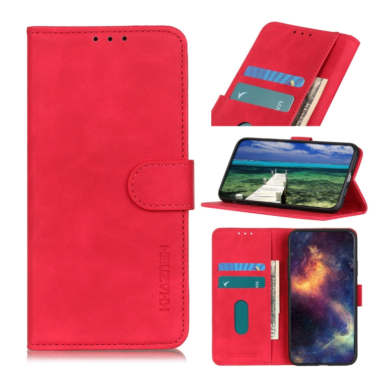 KHAZNEH Retro Texture Leather Phone Case, For iPhone 16 Pro, For iPhone 16 Plus, For iPhone 16, For iPhone 15 Pro Max, For iPhone 15 Pro, For iPhone 15 Plus