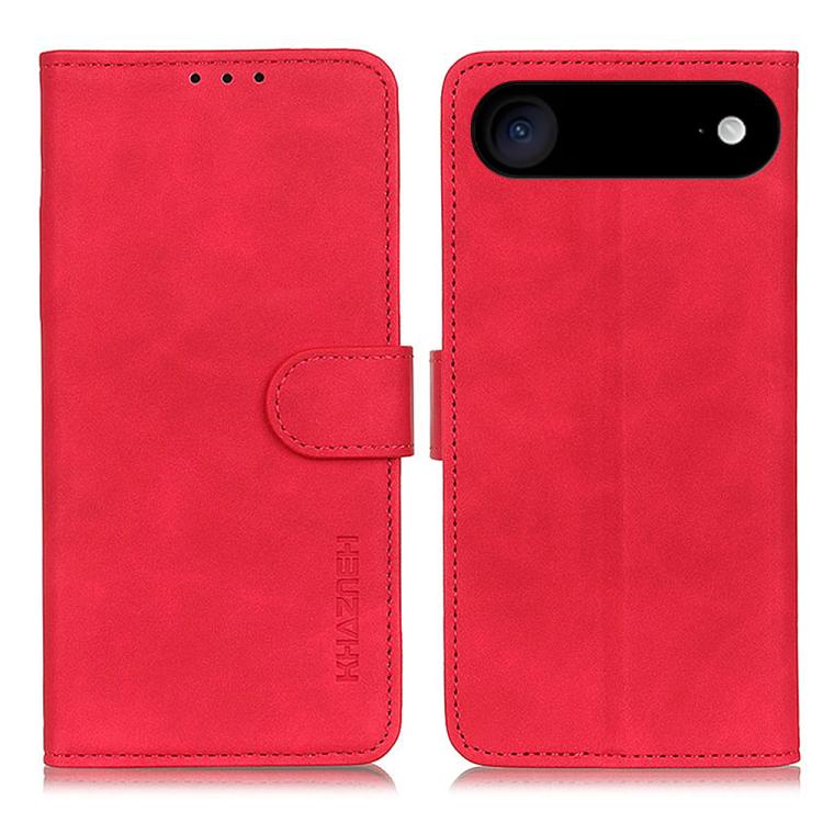 KHAZNEH Retro Texture Leather Phone Case, For iPhone 18 Pro / 17 Pro, For iPhone 18 Pro Max/17 Pro Max, For iPhone 16e / 17e, For iPhone 17, For iPhone Air, For iPhone 16 Pro Max