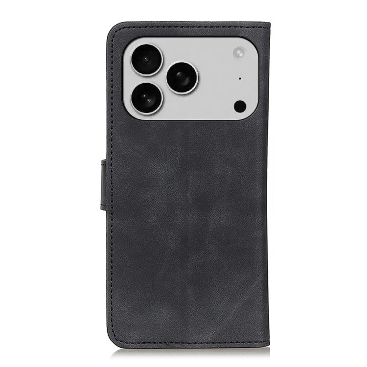 KHAZNEH Retro Texture Leather Phone Case, For iPhone 18 Pro / 17 Pro, For iPhone 18 Pro Max/17 Pro Max, For iPhone 16e / 17e, For iPhone 17, For iPhone Air, For iPhone 16 Pro Max