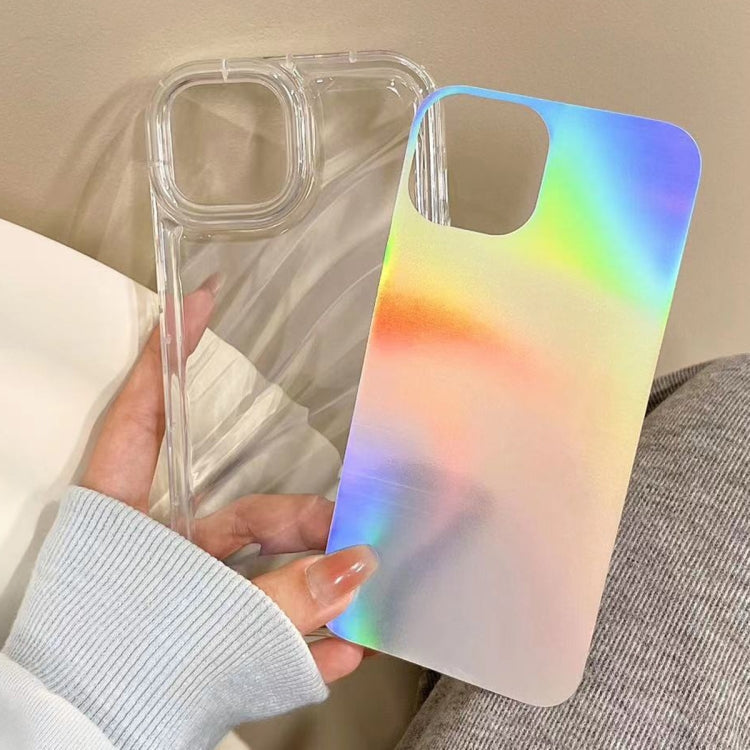 For iPhone 11 Pro Max Laser Sequin Waves TPU Phone Case(Transparent)