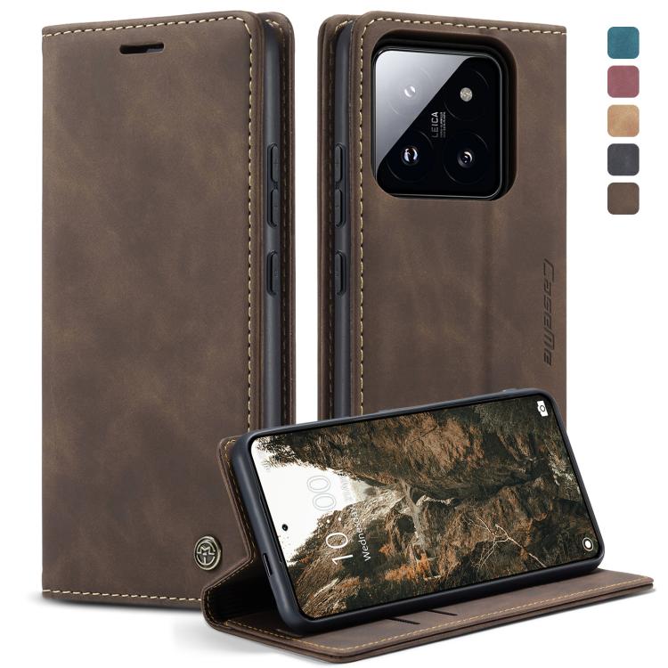 CaseMe 013 Multifunctional Horizontal Flip Leather Phone Case, For Xiaomi 14 Pro, For Xiaomi 14, For Xiaomi Redmi Note 13 5G, For Xiaomi Redmi Note 13 Pro+