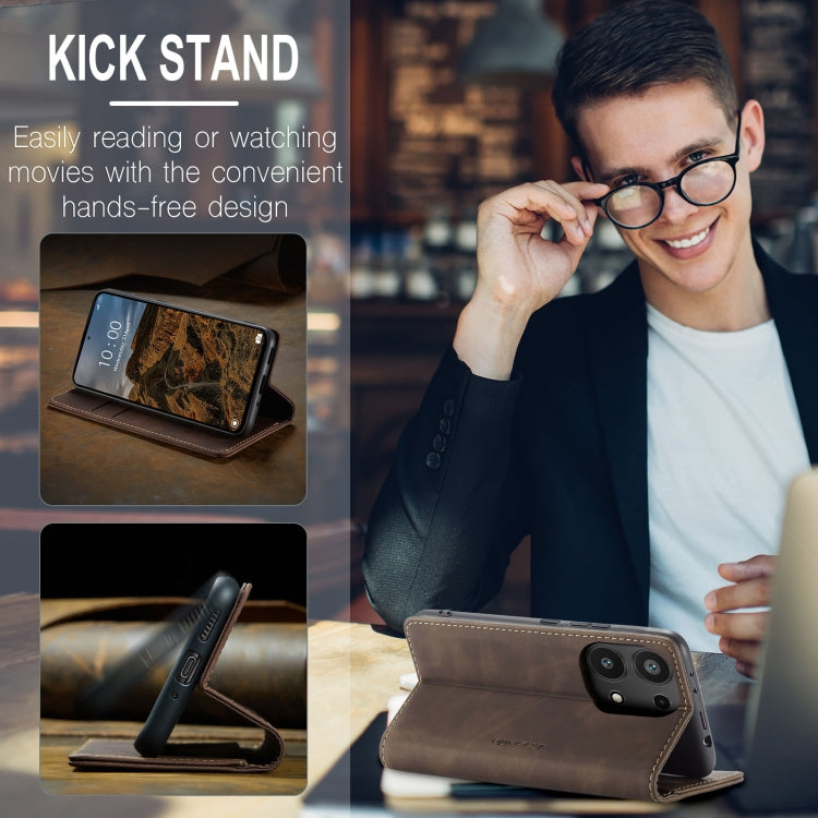 CaseMe 013 Multifunctional Horizontal Flip Leather Phone Case, For Xiaomi Redmi Note 13 Pro 4G, For Xiaomi Redmi Note 13 4G, For Xiaomi Redmi 13C 4G Global / 13C 5G, For Xiaomi Poco X6 Pro, For Xiaomi Redmi K70E 5G
