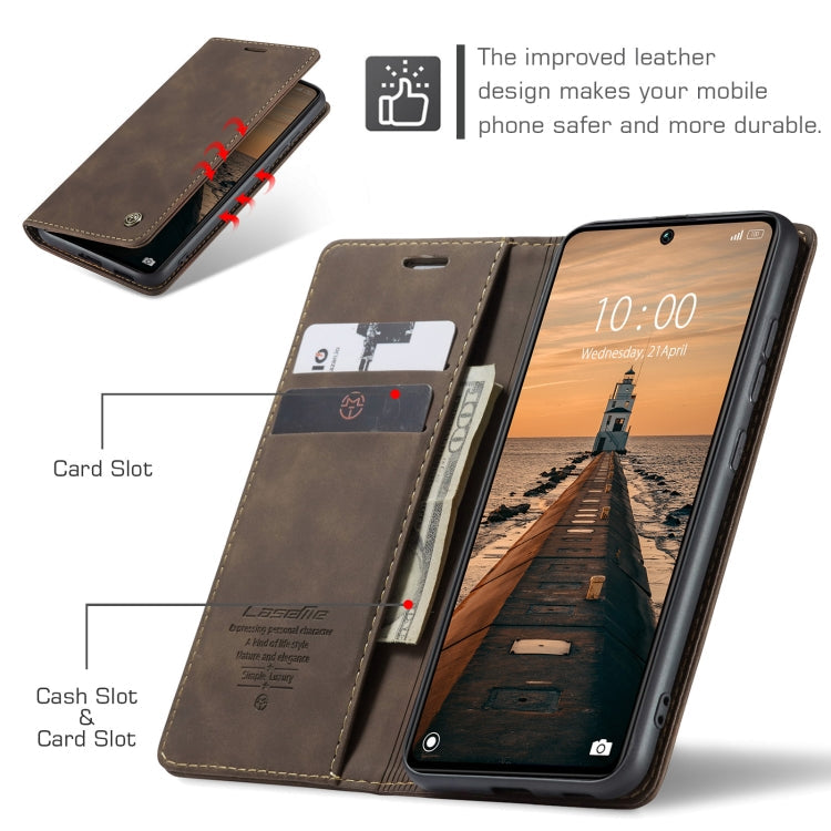 CaseMe 013 Multifunctional Horizontal Flip Leather Phone Case, For Xiaomi Redmi Note 13 Pro 5G, For Xiaomi Redmi 12 4G / 12 5G／Note 12R, For Xiaomi 13T/13T Pro, For Xiaomi Poco F5 5G/Redmi Note 12 Turbo 5G