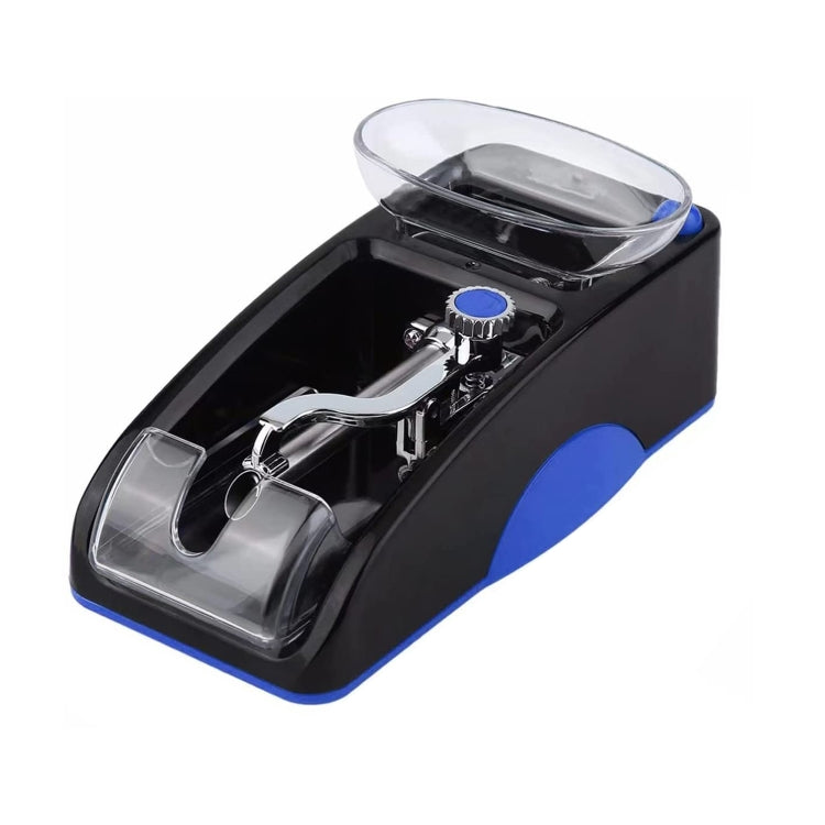 Automatic Electric Cigarette Rolling Machine Cigarette Injector Maker, Diameter: 6.5mm, Power Plug:EU Plug(Blue)