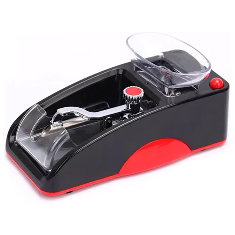 Automatic Electric Cigarette Rolling Machine Cigarette Injector Maker, Diameter: 6.5mm, Power Plug:EU Plug(Red)