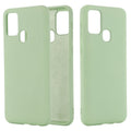 Pure Color Liquid Silicone Shockproof Full Coverage Case, For Samsung Galaxy A21s