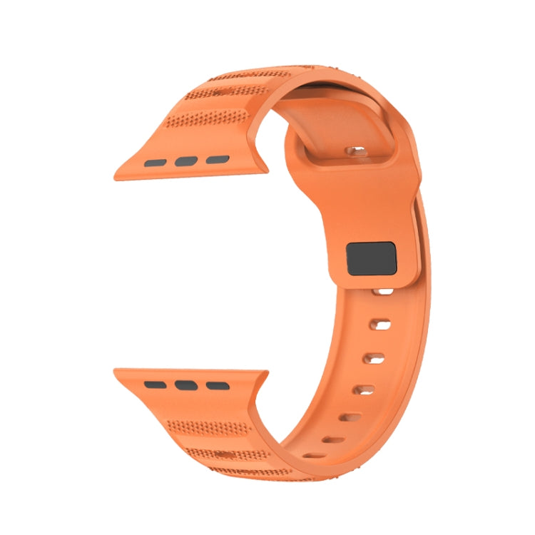Dot Texture Fluororubber Watch Band, For Apple Watch Ultra 49mm, For Apple Watch SE 2023 44mm, For Apple Watch SE 2023 40mm, For Apple Watch 8 41mm