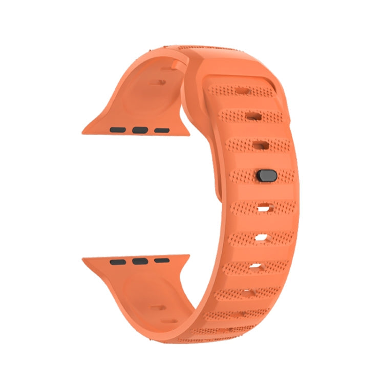 Dot Texture Fluororubber Watch Band, For Apple Watch SE 2022 44mm, For Apple Watch 9 41mm, For Apple Watch 7 41mm, For Apple Watch 7 45mm