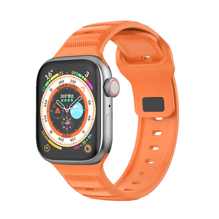 Dot Texture Fluororubber Watch Band, For Apple Watch SE 40mm, For Apple Watch SE 44mm, For Apple Watch 6 40mm, For Apple Watch 6 44mm