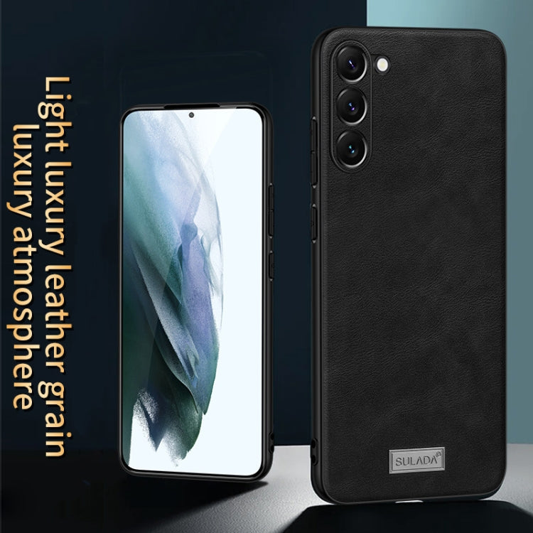 SULADA Shockproof TPU Hybrid Handmade Leather Phone Case, For Samsung Galaxy S25 5G, For Samsung Galaxy S25+ 5G, For Samsung Galaxy S25 Ultra 5G, For Samsung Galaxy S24 Ultra 5G