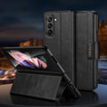 SULADA All-inclusive Magnetic Snap Flip Leather Phone Case, For Samsung Ga6axy Z Fold6, For Samsung Galaxy Z Fold5, For Samsung Galaxy Z Fold4 / W23, For Samsung Galaxy Z Fold3 / W22