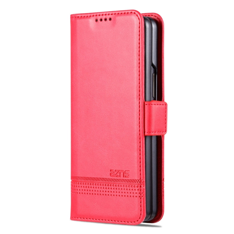 AZNS Magnetic Calf Texture Flip Leather Phone Case, For Samsung Galaxy Z Fold5 5G, For Samsung Galaxy Z Flip5 5G