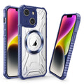 For iPhone 15 CD Texture Magsafe Phone Case(Sapphire)