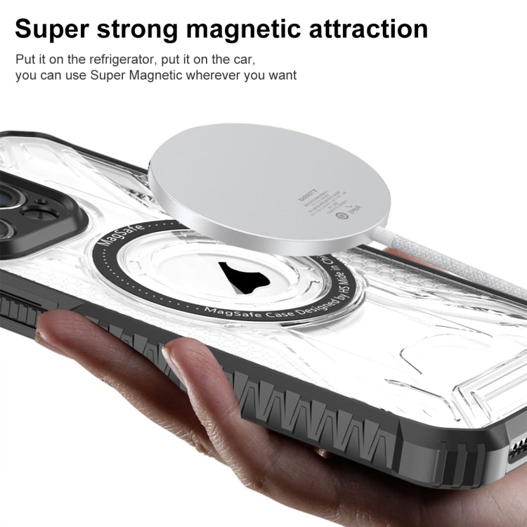 For iPhone XR CD Texture Magsafe Phone Case(Black)