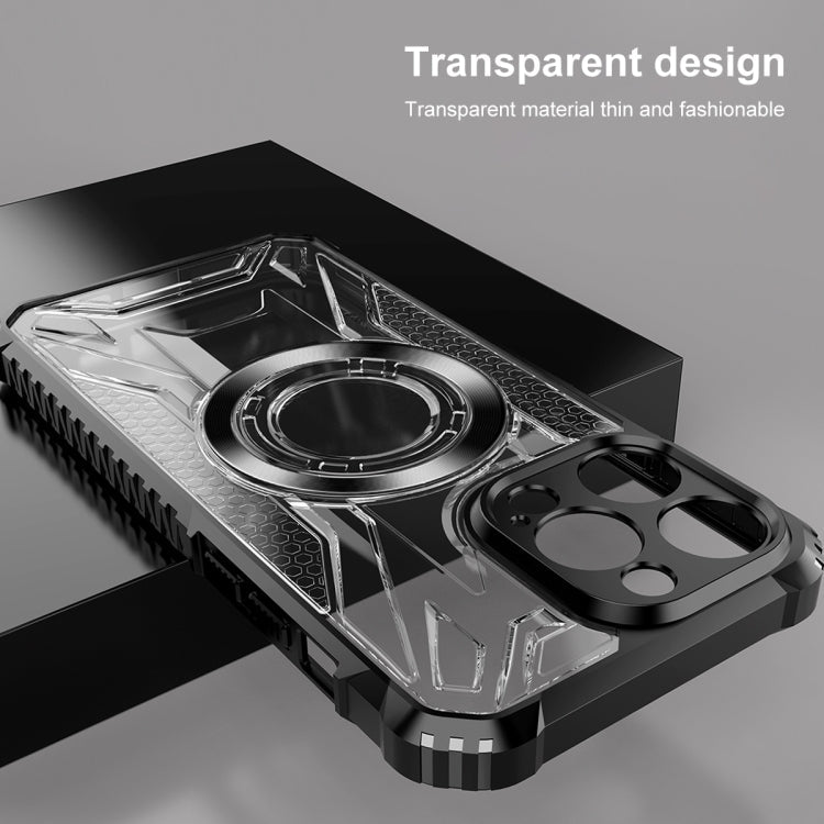 For iPhone XR CD Texture Magsafe Phone Case(Black)