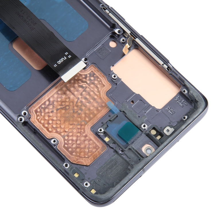 For Samsung Galaxy S20+ 4G/5G SM-G985/986 6.67 inch OLED LCD Screen Digitizer Full Assembly with Frame(Black)