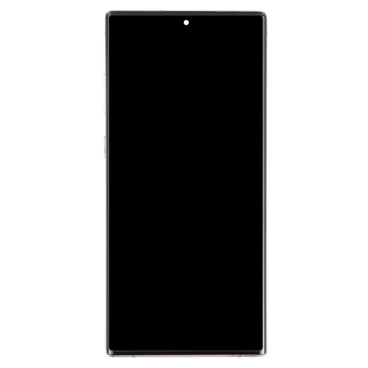 For Samsung Galaxy Note10+ SM-N975 6.67 inch OLED LCD Screen Digitizer Full Assembly with Frame(Silver)