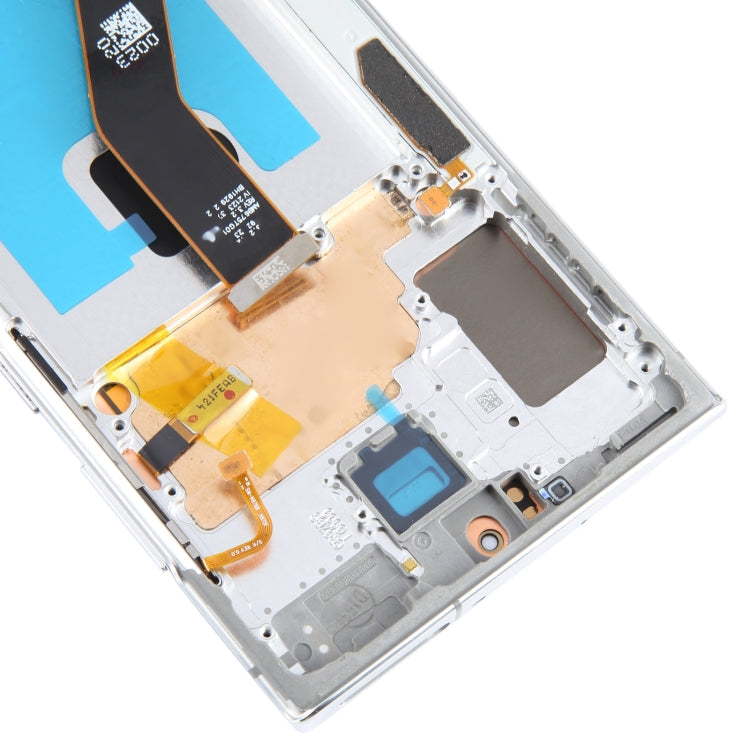 For Samsung Galaxy Note10+ SM-N975 6.67 inch OLED LCD Screen Digitizer Full Assembly with Frame(Silver)