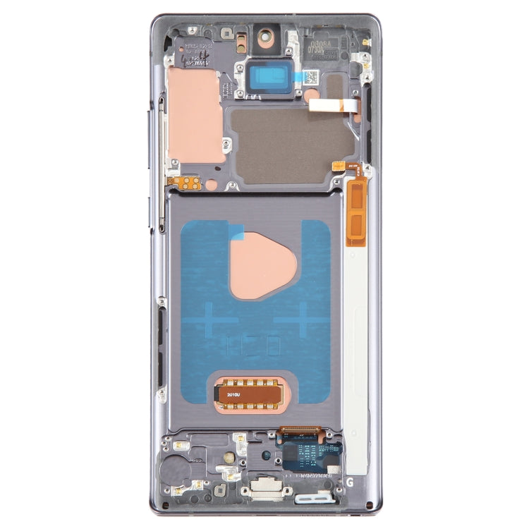 For Samsung Galaxy Note20 SM-N980 6.67 inch OLED LCD Screen Digitizer Full Assembly with Frame(Black)