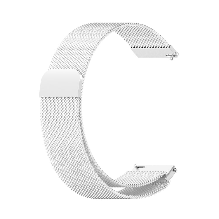 For Huawei Watch 4 / 4 Pro Milan Magnetic Metal Watch Band(Silver)