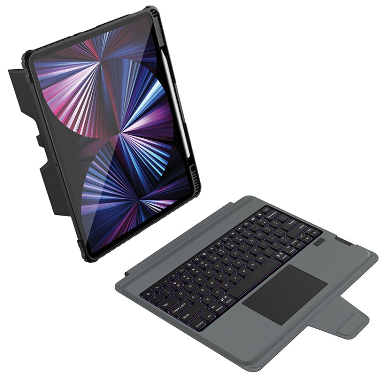 Nillkin Bumper Combo Keyboard Case with Backlight, For iPad Pro 12.9 2020/2021/2022, For iPad 10.2 2019/2020/2021