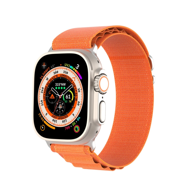 DUX DUCIS GS Series Nylon Loop Watch Band, For Apple Watch Ultra 49mm, For Apple Watch SE 2023 44mm, For Apple Watch SE 2023 40mm, For Apple Watch Ultra 2 49mm, For Apple Watch Series 9 45mm, For Apple Watch SE 2022 40mm