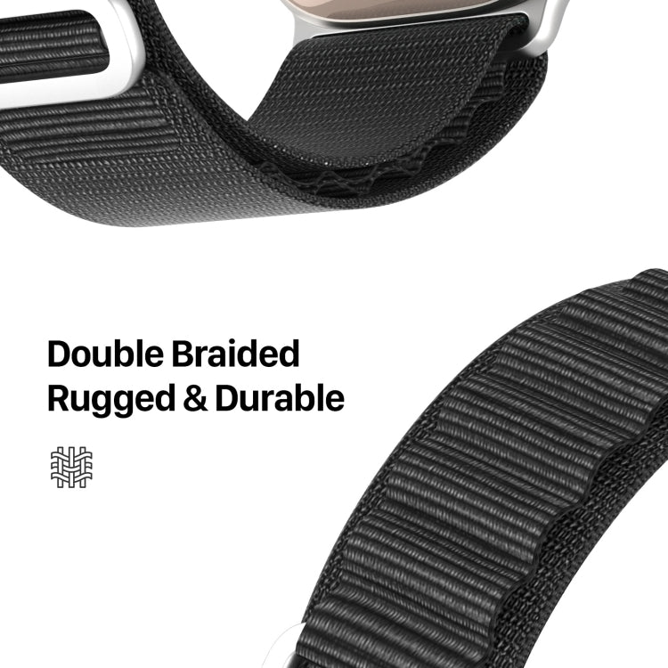 DUX DUCIS GS Series Nylon Loop Watch Band, For Apple Watch Series 4 44mm, For Apple Watch 42mm, For Apple Watch Series 4 40mm, For Apple Watch 38mm, For Apple Watch Series 3 38mm, For Apple Watch Series 3 42mm