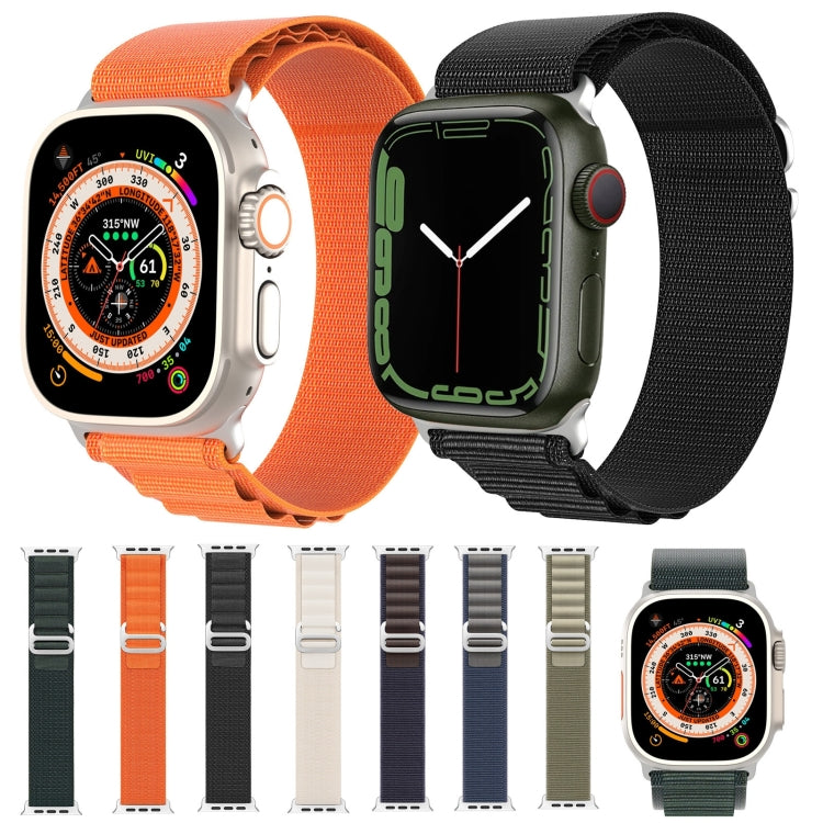 DUX DUCIS GS Series Nylon Loop Watch Band, For Apple Watch Ultra 49mm, For Apple Watch SE 2023 44mm, For Apple Watch SE 2023 40mm, For Apple Watch Ultra 2 49mm, For Apple Watch Series 9 45mm, For Apple Watch SE 2022 40mm