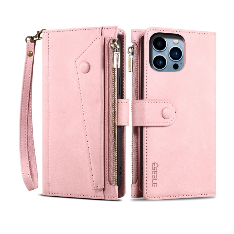 ESEBLE Retro Frosted RFID Flip Leather Phone Case, For iPhone 17e / 16e, For iPhone 16 Pro Max, For iPhone 16 Pro, For iPhone 16 Plus, For iPhone 16, For iPhone 15 Pro Max