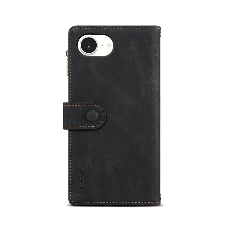 ESEBLE Retro Frosted RFID Flip Leather Phone Case, For iPhone 17e / 16e, For iPhone 16 Pro Max, For iPhone 16 Pro, For iPhone 16 Plus, For iPhone 16, For iPhone 15 Pro Max
