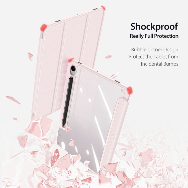 DUX DUCIS TOBY Series Antiskid Leather Tablet Case with Sleep / Wake-up Function, For Samsung Galaxy Tab S10 Lite / S10 FE, For Samsung Galaxy Tab S10 FE+, For Samsung Galaxy Tab S10 Ultra, For Samsung Galaxy Tab S10+, For Samsung Galaxy Tab S9 FE+    ...