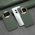 For Huawei Mate 50 GKK Electroplating Leather Surface Phone Case(Green)