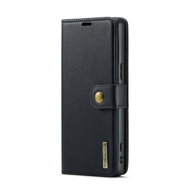 For Sony Xperia 1 V DG.MING Crazy Horse Texture Detachable Magnetic Leather Phone Case(Black)