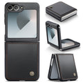 CaseMe 023 Butterfly Buckle Litchi Texture RFID Anti-theft Leather Phone Case, For Samsung Galaxy Z Flip6 / Flip7 FE, For Samsung Galaxy Z Fold6 5G, For Samsung Galaxy Z Fold5, For Samsung Galaxy Z Flip5