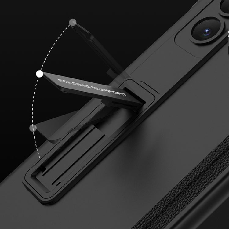 For Samsung Galaxy Z Fold5 GKK Integrated Magnetic Full Coverage Folding Phone Case(Black)