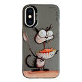 Animal Pattern Oil Painting Series PC + TPU Phone Case