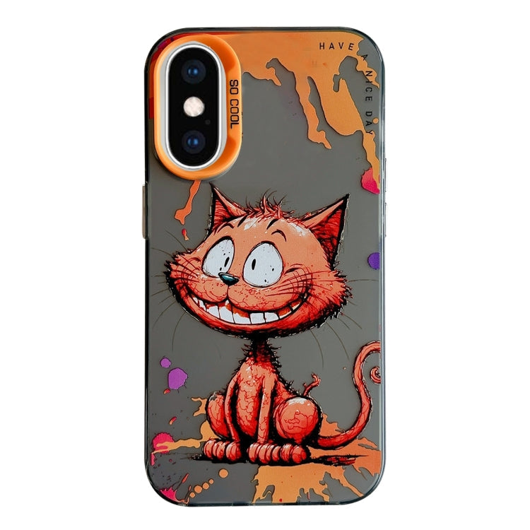 Animal Pattern Oil Painting Series PC + TPU Phone Case