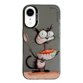 Animal Pattern Oil Painting Series PC + TPU Phone Case, For iPhone XR