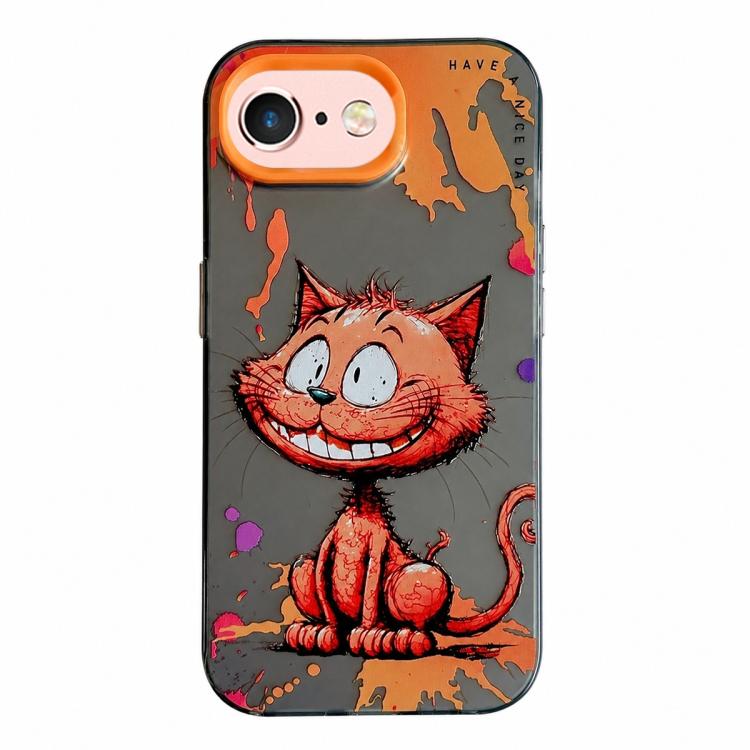 Animal Pattern Oil Painting Series PC + TPU Phone Case, For iPhone 6s / 6