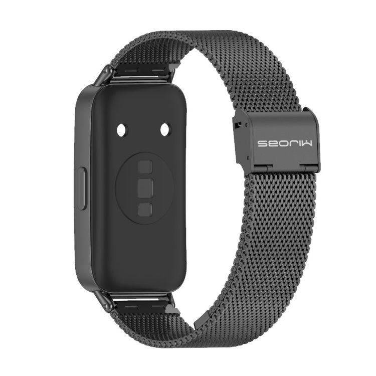 Mijobs Milan Buckle Stainless Steel Watch Band, For Huawei Band 8 / 9 / 10