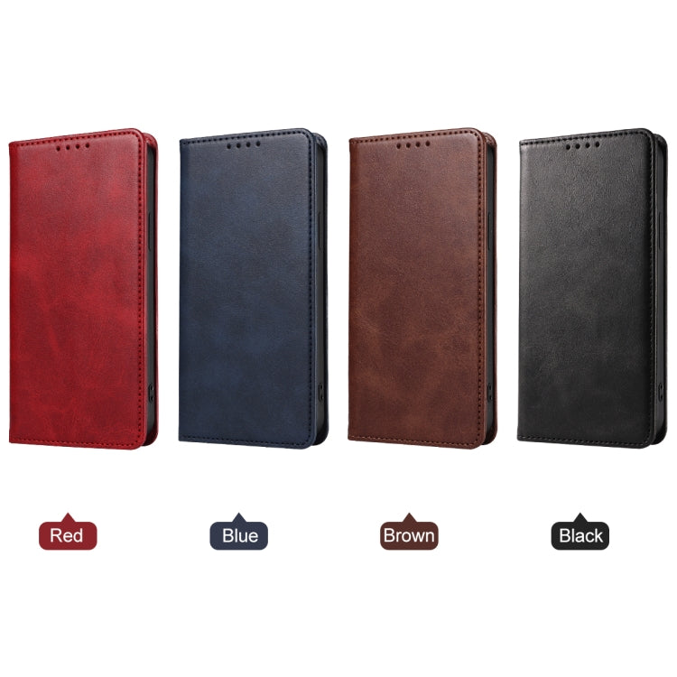 For Tecno Spark 10 Pro Magnetic Closure Leather Phone Case(Black)