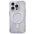 For iPhone 15 Pro Space MagSafe Acrylic Hybrid TPU Phone Case(Transparent)