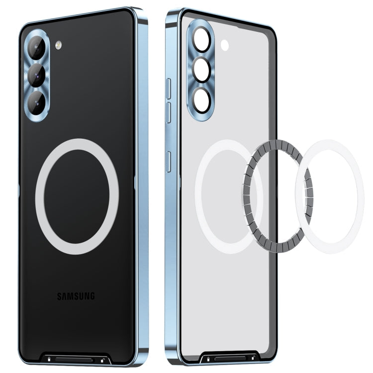 MagSafe Magnetic Frosted Metal Phone Case, For Samsung Galaxy S24 Ultra 5G, For Samsung Galaxy S24+ 5G, For Samsung Galaxy S24 5G, For Samsung Galaxy S23 FE 5G