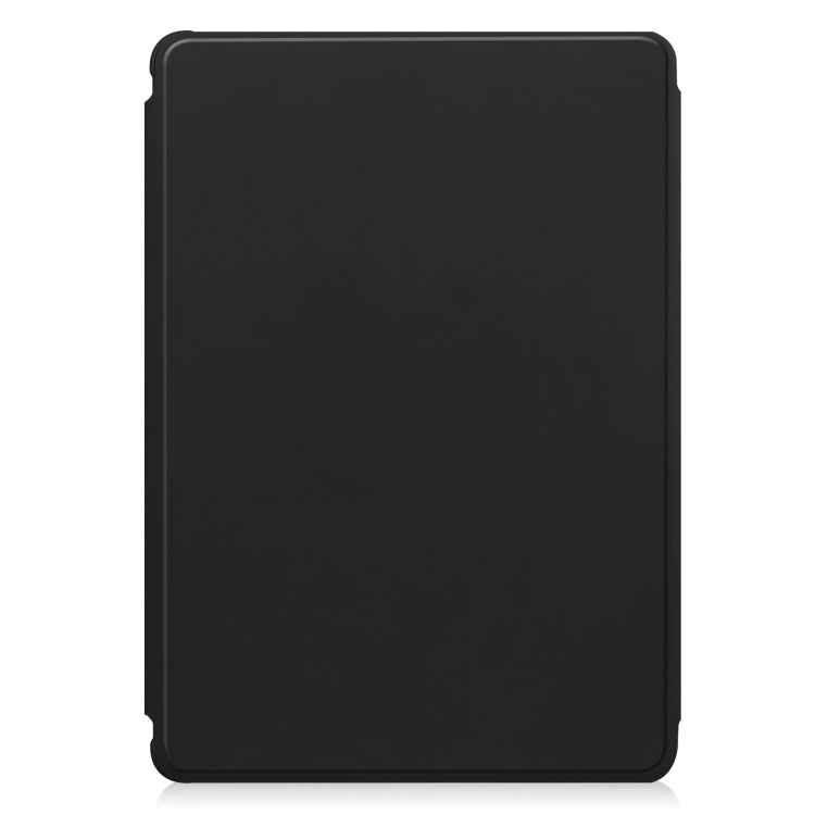 360 Rotation Transparent Smart Leather Case with Keyboard, For Samsung Galaxy Tab S9, For Samsung Galaxy Tab S9+