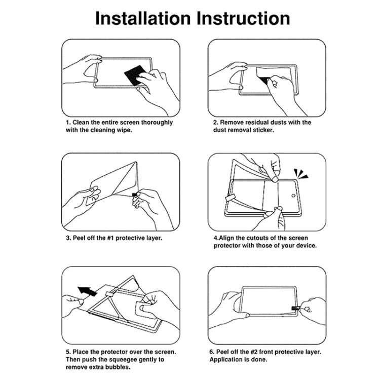 For Samsung Galaxy Tab S9 Matte Paperfeel Screen Protector