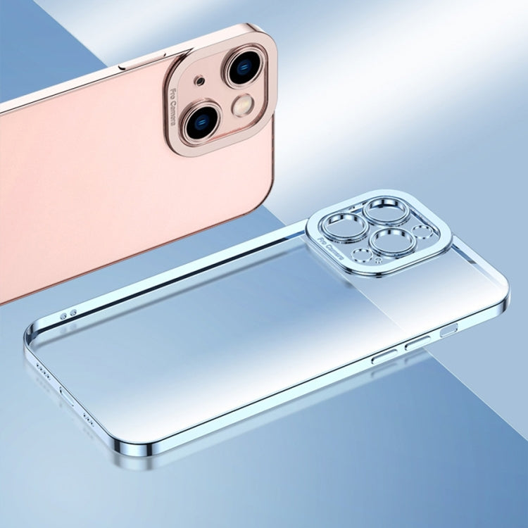 For iPhone 15 Electroplating TPU Phone Case(Red)